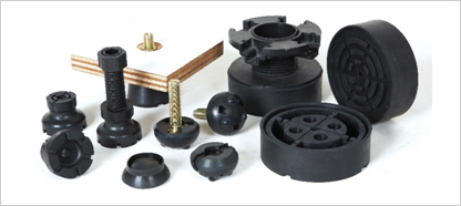 Damping rubber mounts & covers (DR) 